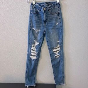 American eagle jeans -distressed